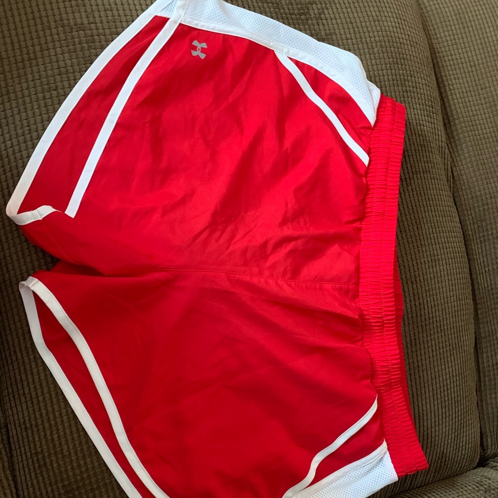 UA running shorts